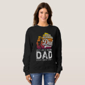 Retro Rock klimmen papa net als een normale vader Trui (Voorkant volledig)