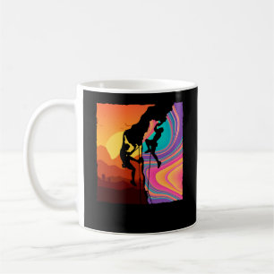 Retro Rock klimmer van de wand Koffiemok