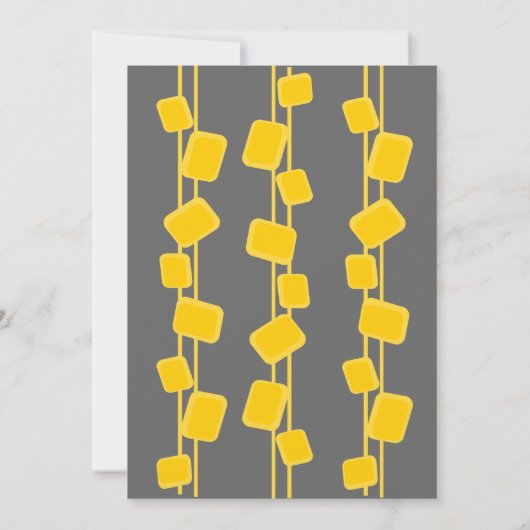 Retro Rock Martini Kaart (Achterkant)