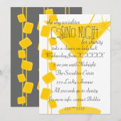 Retro Rock Martini Kaart (Voorkant / Achterkant)