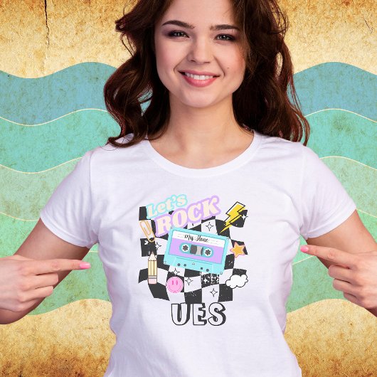 Retro Rock Music Teacher TShirt