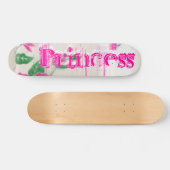 Retro Rock Princess Skateboard (Horizontaal)