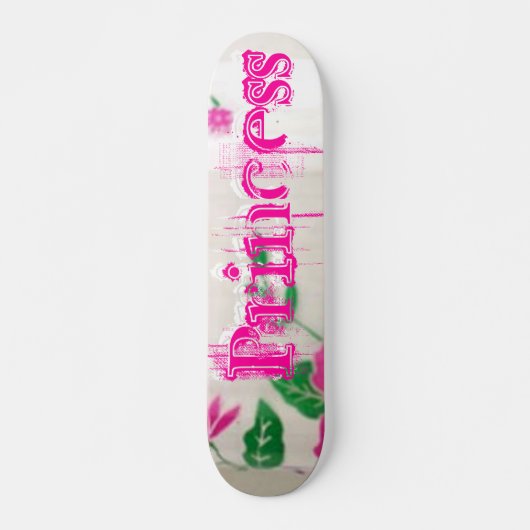 Retro Rock Princess Skateboard (Voorkant)