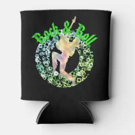 Retro Rock & Roll Silhouette Cooler – Vetgedrukte