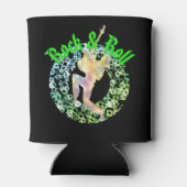 Retro Rock & Roll Silhouette Cooler – Vetgedrukte (Achterkant)