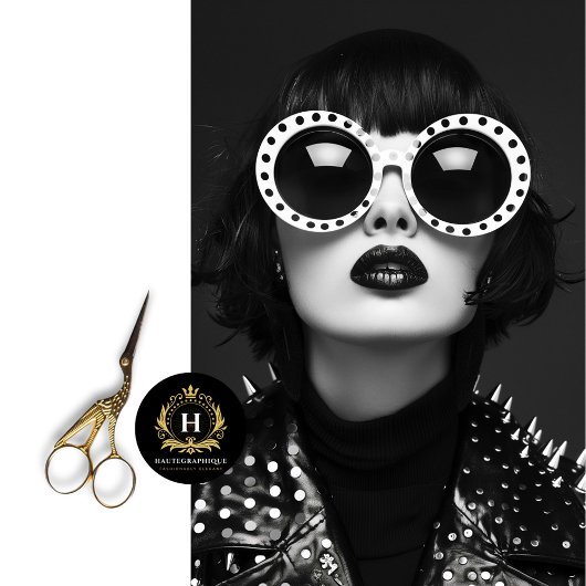 Retro Rock Star Glamour Decoupage Tissuepapier