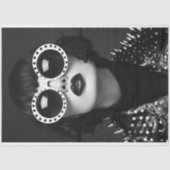 Retro Rock Star Glamour Decoupage Tissuepapier (Voorkant)