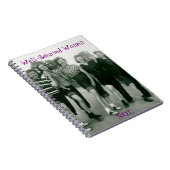 Retro, Rockabilly Rebel-laptop Notitieboek (Rechterzijde)