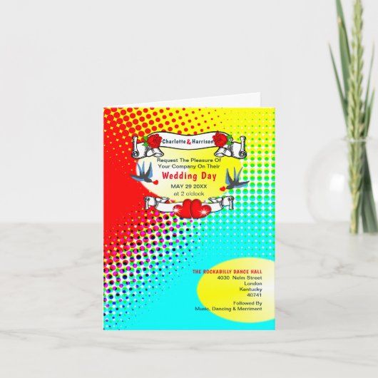 Retro Rockabilly Wedding (Voorkant)