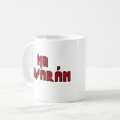 Retro Rocker - Geen Pasaran Koffiemok (Voorkant links)