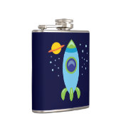 Retro Rocket Heupfles (Rechts)