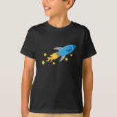 Retro Rocket T-Shirt (Voorkant)