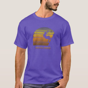 Retro Rocklands Zuid-Afrika Rock klimmen Fan gif T-shirt