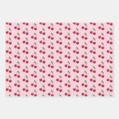 Retro rode kersenverpakking Schattigee ambachtelij Inpakpapier Vel (Voorkant 2)