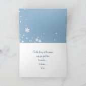 Retro Rode Kerstwagen Feestdagen Kaart (Binnen)