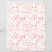 Retro Rode Roze Kinderverjaardag Verlanglijstje Pa (Achterkant)