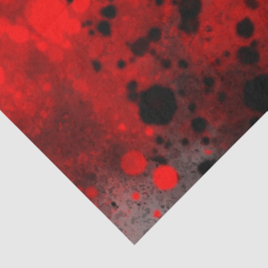 Retro rode verf spatten tissuepapier (Detail)