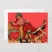 Retro Rodeo Valentijn Kaart (Voorkant / Achterkant)