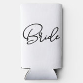 Retro Rodeo vrijgezellenfeest Seltzer Blikjeskoeler (Achterkant)