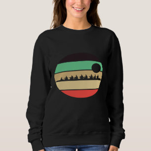 Retro Roeien Crew Boot Gift I Rower Row Team 7 Trui