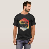  Retro Roller Onderzetter 80th s Rivival Gift T-shirt (Voorkant volledig)