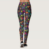 Retro Roller Rink Leggings (Achterkant)