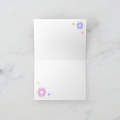 Retro Roller-Schaats Bedankkaart (Binnen)