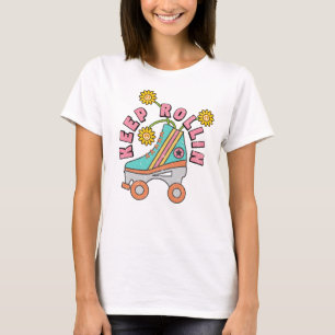 Retro Roller-Schaatsen - 70-80's Vintage T-shirt