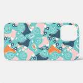 Retro Roller Schaatsen:  Cassette Case-Mate iPhone Case (Achterkant (horizontaal))