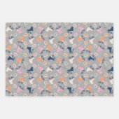 Retro Roller Schaatsen & Cassettebandjes Inpakpapier Vel (Voorkant 2)