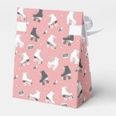 Retro Roller Schaatsen en Cassettebandjes Bedankdoosjes (Achterkant)