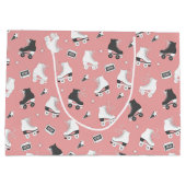 Retro Roller Schaatsen en Cassettebandjes Groot Cadeauzakje (Achterkant)