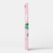 Retro roller schaatsen: roze. Case-Mate iPhone case (Achterkant / Rechts)