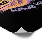 Retro Roller Skates - 80s Vibes Sticker7 Poster (Hoek)