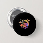 Retro Roller Skates - 80s Vibes Sticker Ronde Button 5,7 Cm (Voorkant /achterkant)