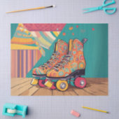 Retro Roller Skates Decoupage Papier (Craft)