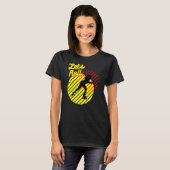 Retro Roller Skating 80's 70's Let's Roll Girl T-shirt (Voorkant volledig)