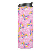 Retro Roller Skating Thermosbeker (Gedraaid links)