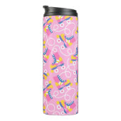 Retro Roller Skating Thermosbeker (Geroteerd rechts)