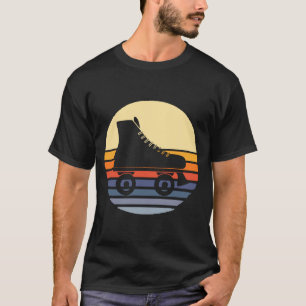 Retro Rollerblades Roller Schaats T-shirt