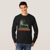 Retro Rollerblading  1 T-shirt (Voorkant volledig)