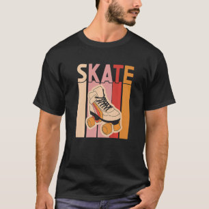 Retro Rollerskates 80's Derby Roller Skating for T T-shirt
