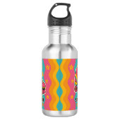 Retro Rolschaatsen Meisjes Waterfles (Voorkant)