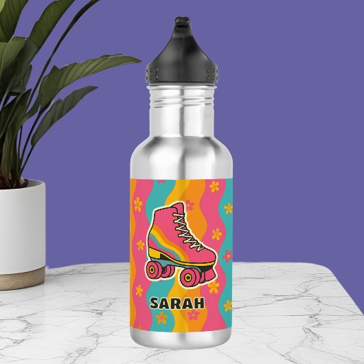 Retro Rolschaatsen Meisjes Waterfles