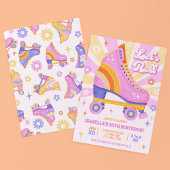 Retro Rolschaatsen Partij Kaart