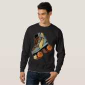 Retro  rolschaatsen trui (Voorkant volledig)
