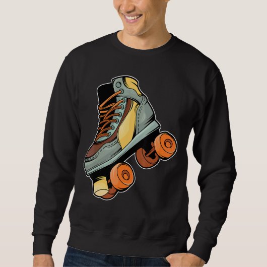 Retro  rolschaatsen trui (Voorkant)