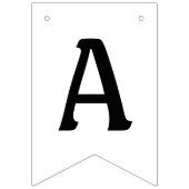 Retro Rolschaatsen Verjaardag bunting banner (Derde vlag)