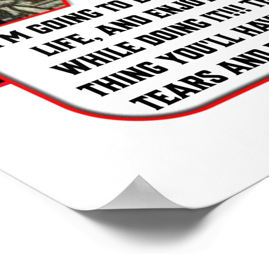 Retro Romance - Drama Queen - Poster (Hoek)