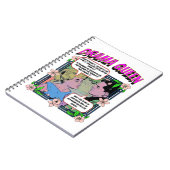 Retro Romance - Drama Queen - Spiral Notitieboek (Linkerzijde)